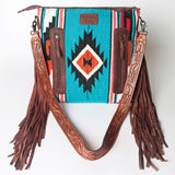 American Darling Signature Crossbody Hand Tooled Saddle Blanket Genuine Leather women bag western handbag purse