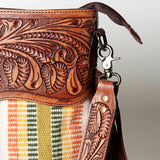 American Darling Signature Crossbody Hand Tooled Saddle Blanket Genuine Leather women bag western handbag purse
