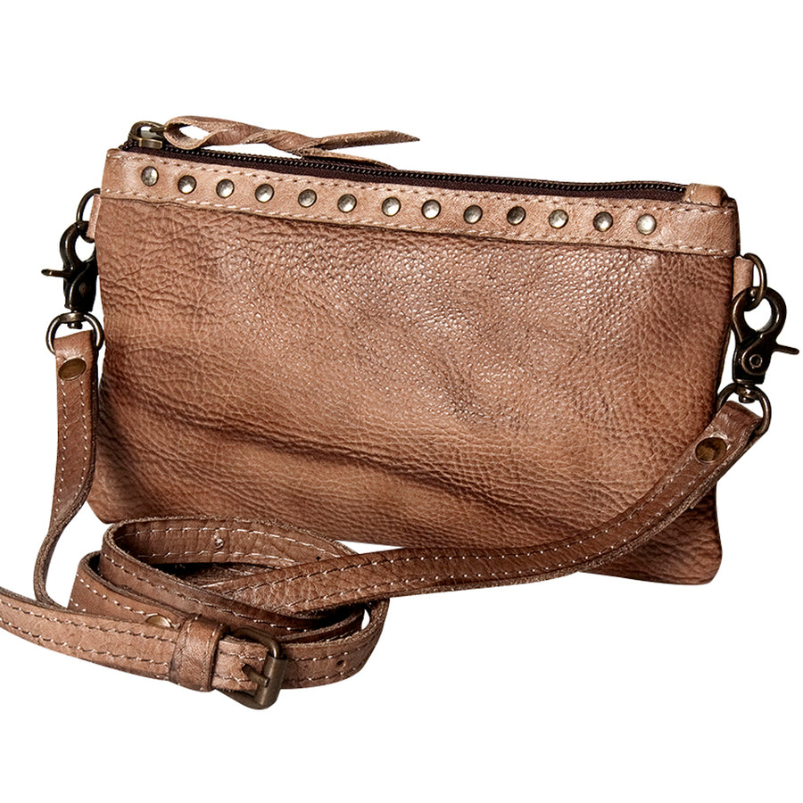 Never Mind Nmbg102E Small Crossbody Vintage Handmade Genuine Cowhide by Hilason – Cowboy and equestrian accessories
