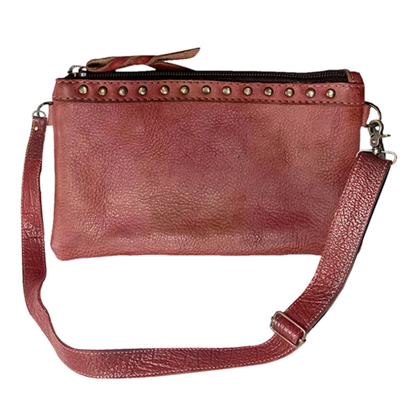 Never Mind Nmbg102F Small Crossbody Vintage Handmade Genuine Cowhide by Hilason – Cowboy and equestrian accessories