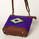 American Darling Large Crossbody Saddle Blanket Genuine Leather women bag western handbag purse