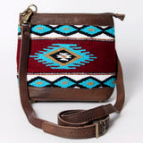 American Darling Large Crossbody Saddle Blanket Genuine Leather women bag western handbag purse