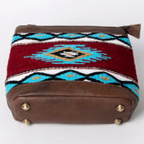 American Darling Large Crossbody Saddle Blanket Genuine Leather women bag western handbag purse