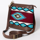 American Darling Large Crossbody Saddle Blanket Genuine Leather women bag western handbag purse