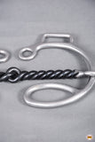 HILASON Western Stainless Steel Gag Bit BS Twisted Snaffle Mouth 3 inch Cheeks Mouth 5 1-4 inch | Bit | Stainless Steel | Horse Bits | Western Bit | Horse Snaffle Bits | Horse Training and Racing Bit | Snaffle Bits for Horses