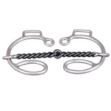 HILASON Western Stainless Steel Gag Bit BS Twisted Snaffle Mouth 3 inch Cheeks Mouth 5 1-4 inch | Bit | Stainless Steel | Horse Bits | Western Bit | Horse Snaffle Bits | Horse Training and Racing Bit | Snaffle Bits for Horses