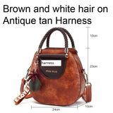 American Darling ADBGI212B Tote Hair On Genuine Leather Women Bag Western Handbag Purse