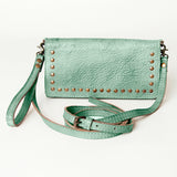 Never Mind Nmbg103A Wallet Vintage Handmade Genuine Cowhide Leather Women Bag Western Handbag Purse
