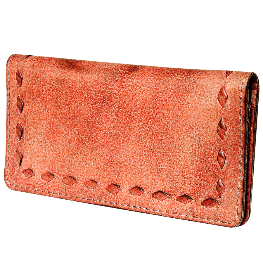 Never Mind Nmbg104A Wallet Vintage Handmade Genuine Cowhide Leather by Hilason – Cowboy and equestrian accessories