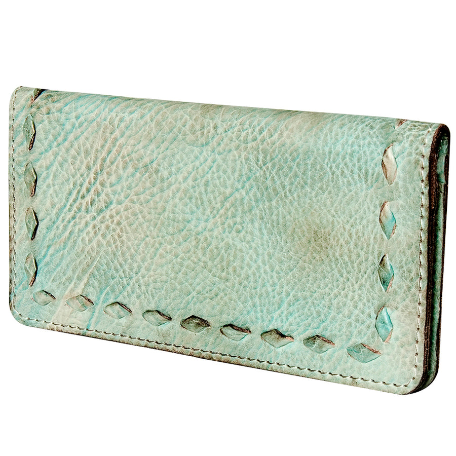 Never Mind Nmbg104B Wallet Vintage Handmade Genuine Cowhide Leather by Hilason – Cowboy and equestrian accessories