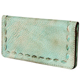 Never Mind Nmbg104B Wallet Vintage Handmade Genuine Cowhide Leather Women Bag Western Handbag Purse