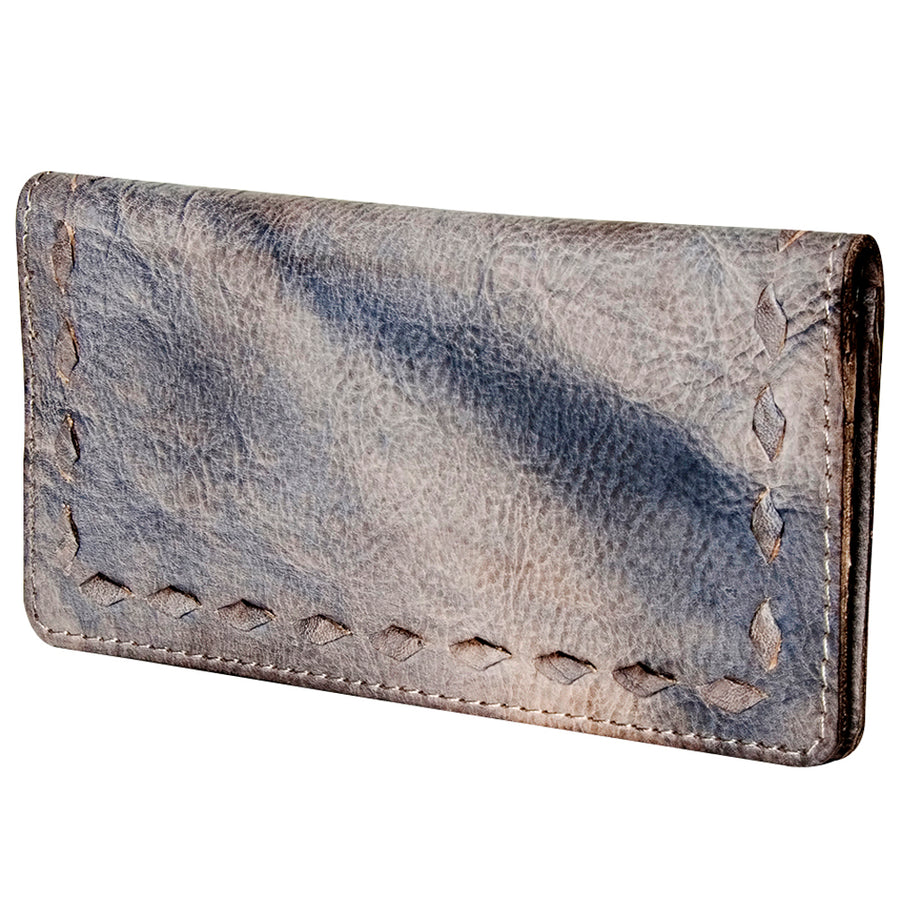 Never Mind Nmbg104C Wallet Vintage Handmade Genuine Cowhide Leather by Hilason – Cowboy and equestrian accessories
