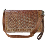 Never Mind Nmbg105A Wallet Vintage Handmade Genuine Cowhide Leather Women Bag Western Handbag Purse