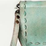 Never Mind Nmbg106 Wallet Vintage Handmade Genuine Cowhide Leather Women Bag Western Handbag Purse