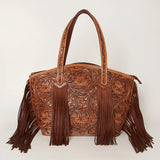 American Darling Hand Tooled Genuine Leather Women Bag Western Handbag Purse