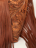 American Darling Hand Tooled Genuine Leather Women Bag Western Handbag Purse