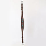 Bar H Equine Austin Arrow Spotted Leather One Ear Headstall Brown