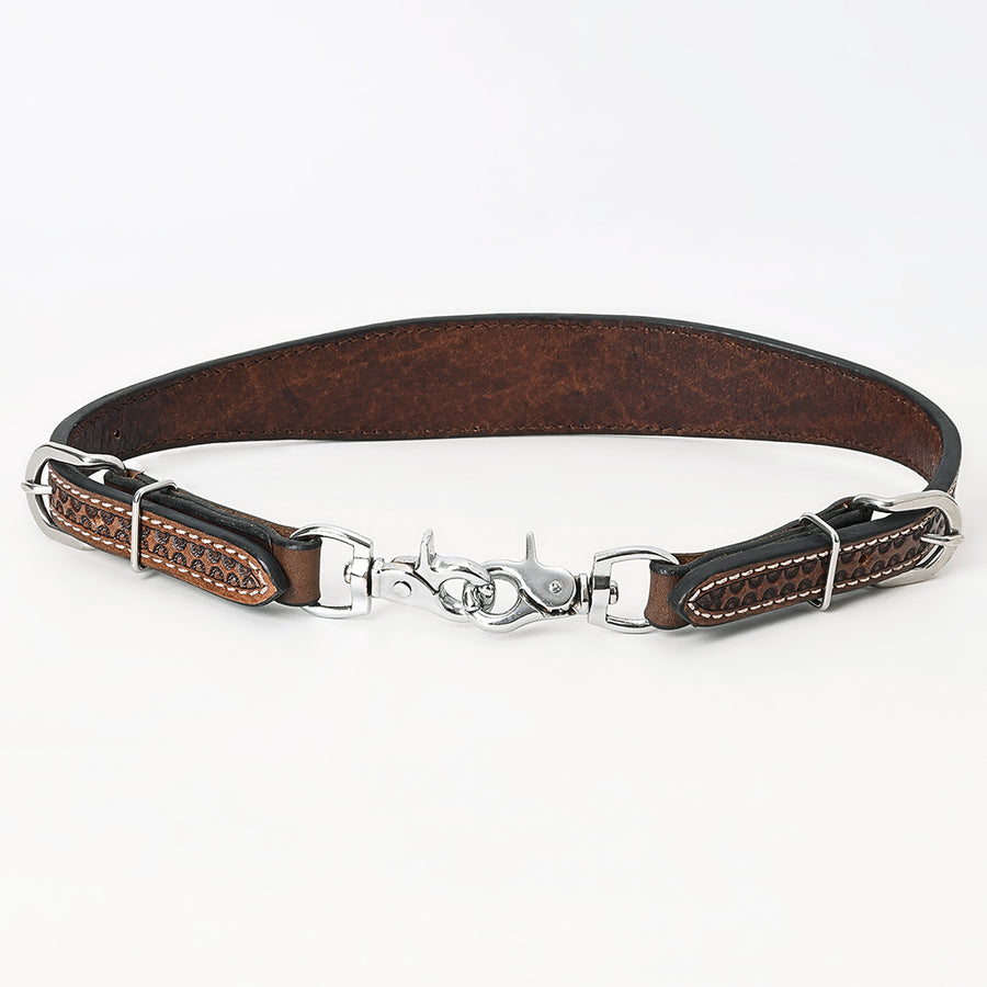 Bar H Equine American Leather Horse Saddle Tack One Ear Headstall Breast Collar Browband Wither Strap Set