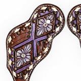 Bar H Equine Leather Spurs Straps for Adults Western Womens Spur Horse Riding Barrel Racing Show and Rodeo Strap Adult Women