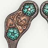 Bar H Equine Leather Spurs Straps for Adults Western Womens Spur Horse Riding Barrel Racing Show and Rodeo Strap Adult Women