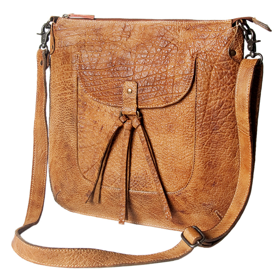 Never Mind Nmbgz103F Cross Body I Vintage Handmade Genuine Cowhide by Hilason – Cowboy and equestrian accessories