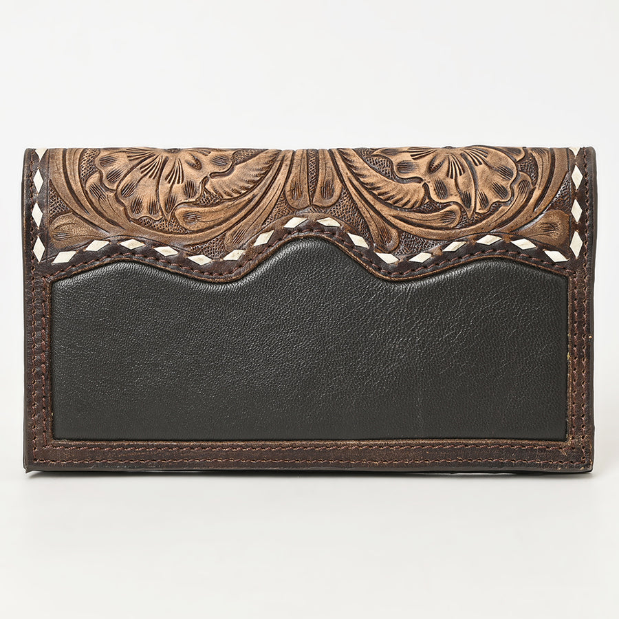 American Darling Wallet Hand Tooled Genuine Leather women bag western handbag purse