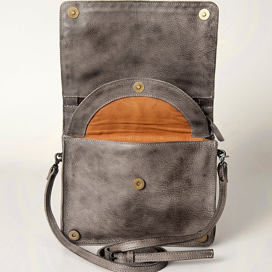 Never Mind Nmbg115A Cross Body I Vintage Handmade Genuine Cowhide Leather Women Bag Western Handbag Purse