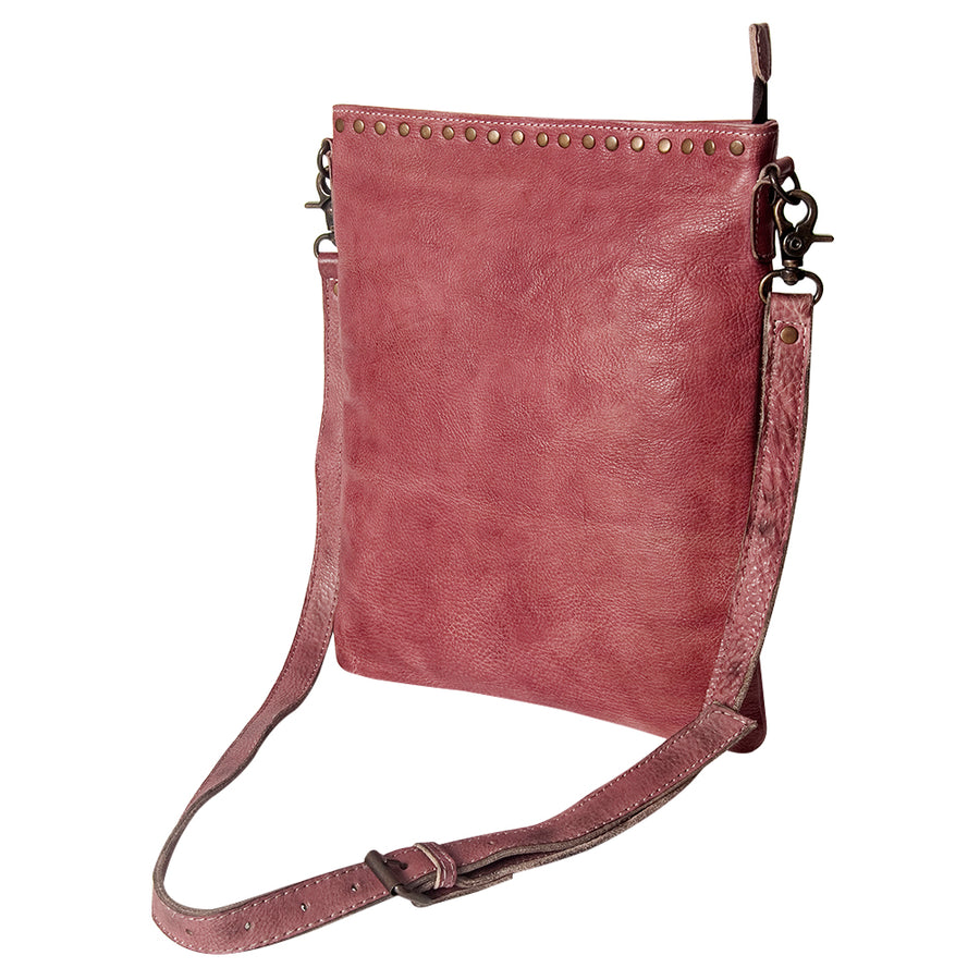 Never Mind Nmbg118A Cross Body I Vintage Handmade Genuine Cowhide by Hilason – Cowboy and equestrian accessories