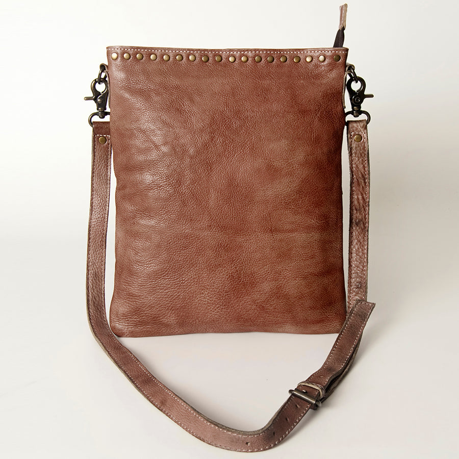 Never Mind Nmbg118D Cross Body I Vintage Handmade Genuine Cowhide Leather Women Bag Western Handbag Purse