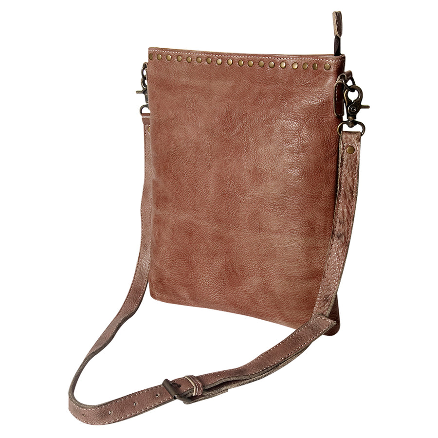 Never Mind Nmbg118D Cross Body I Vintage Handmade Genuine Cowhide by Hilason – Cowboy and equestrian accessories