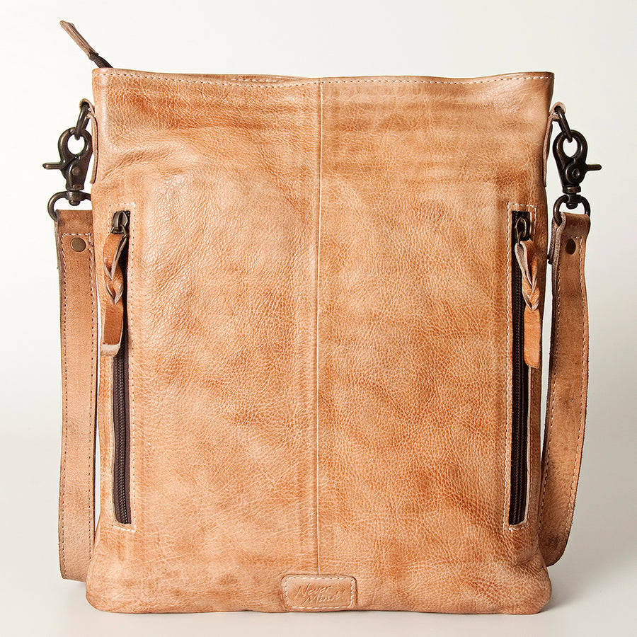 Never Mind Nmbg118E Cross Body I Vintage Handmade Genuine Cowhide Leather Women Bag Western Handbag Purse