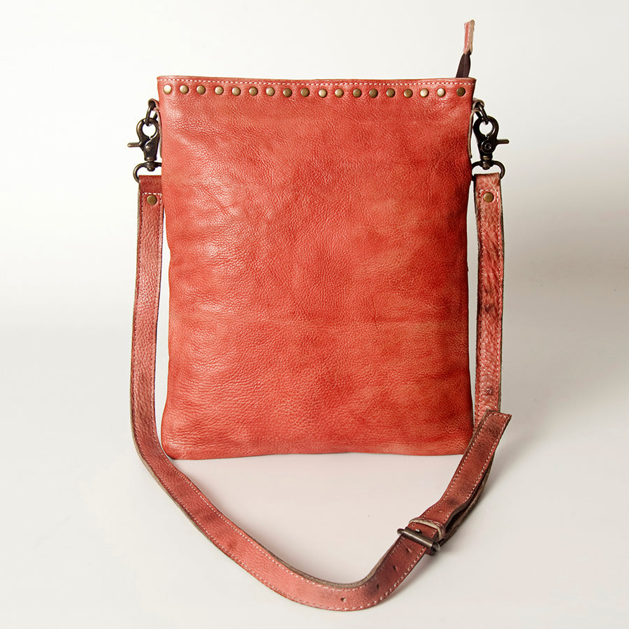 Never Mind Nmbg118H Cross Body I Vintage Handmade Genuine Cowhide Leather Women Bag Western Handbag Purse