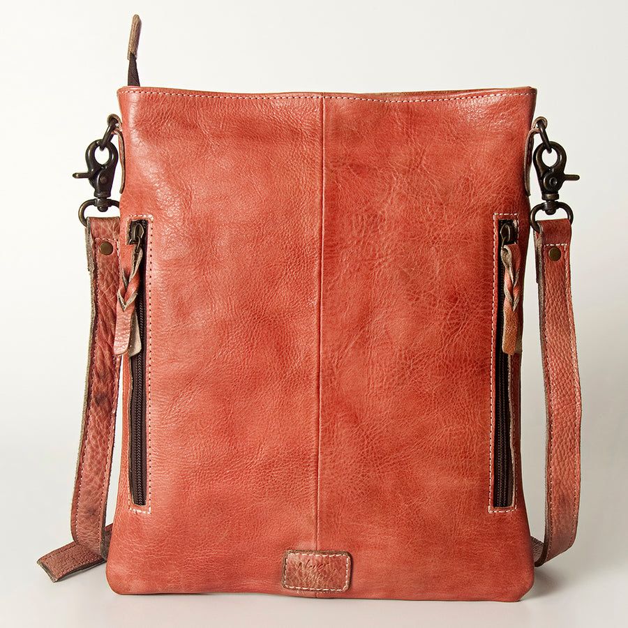 Never Mind Nmbg118H Cross Body I Vintage Handmade Genuine Cowhide Leather Women Bag Western Handbag Purse