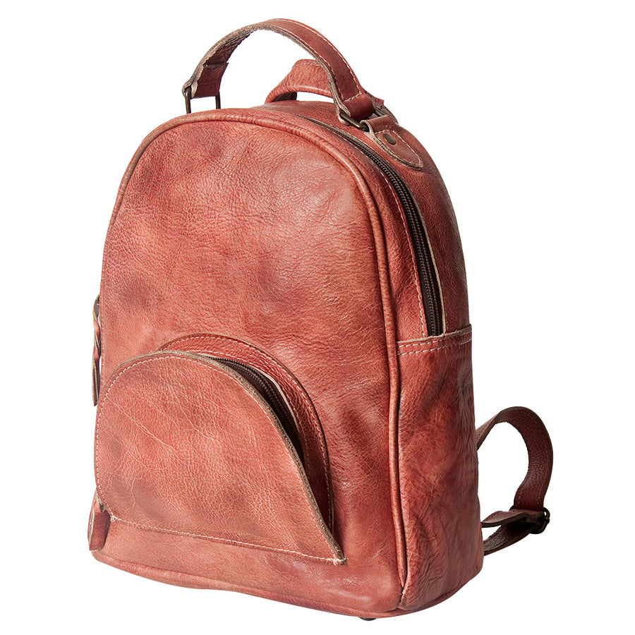 Never Mind Nmbg119C Backpack Vintage Handmade Genuine Cowhide Leather by Hilason – Cowboy and equestrian accessories