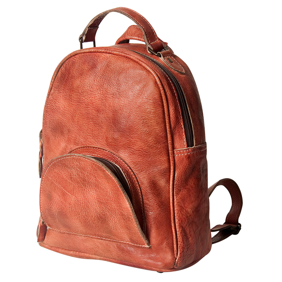 Never Mind Nmbg119E Backpack Vintage Handmade Genuine Cowhide Leather by Hilason – Cowboy and equestrian accessories