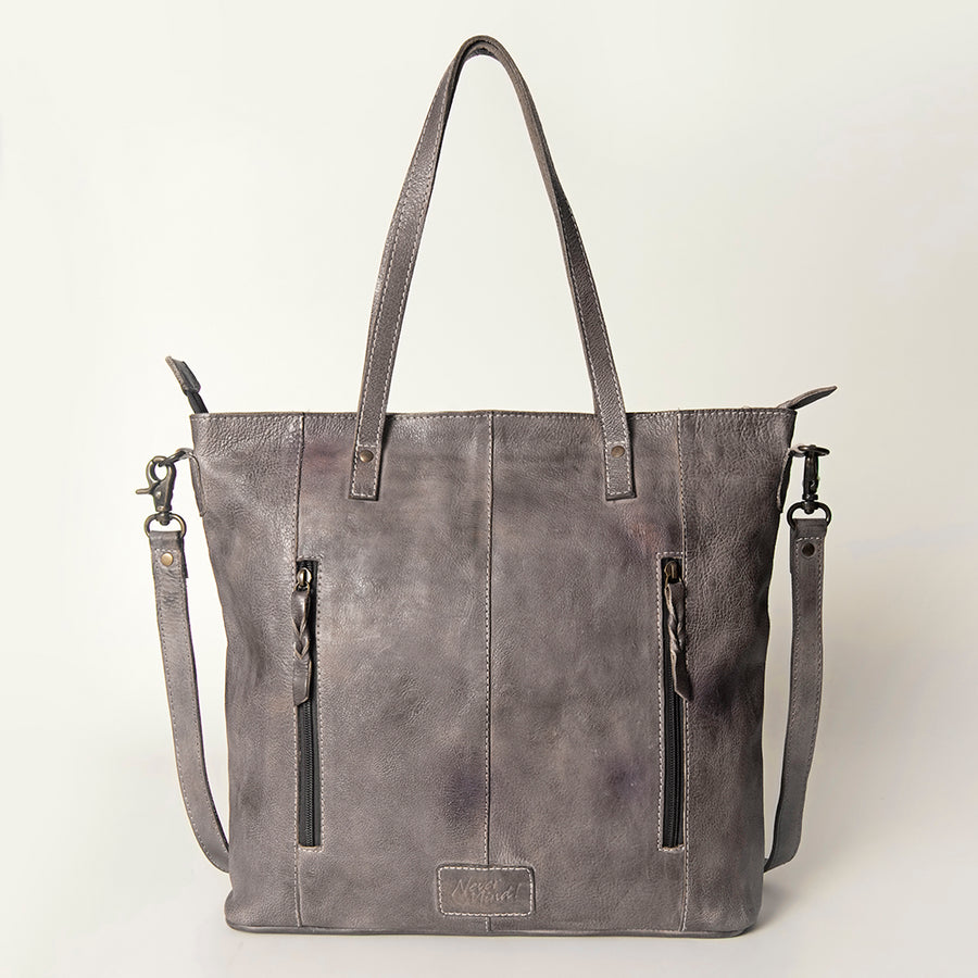 Never Mind Nmbg120A Tote Vintage Handmade Genuine Cowhide Leather Women Bag Western Handbag Purse