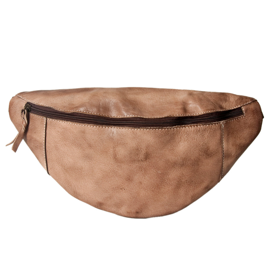 Never Mind Nmbg114A Fanny Pack Vintage Handmade Genuine Cowhide by Hilason – Cowboy and equestrian accessories