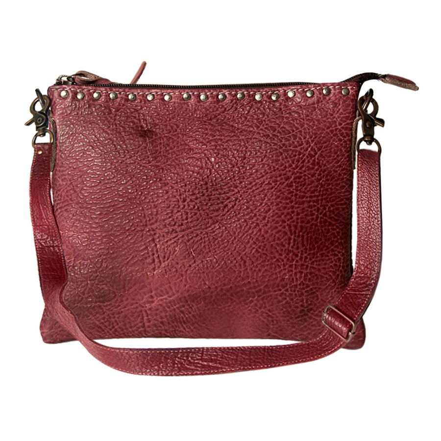 Never Mind Nmbg117D Cross Body I Vintage Handmade Genuine Cowhide by Hilason – Cowboy and equestrian accessories