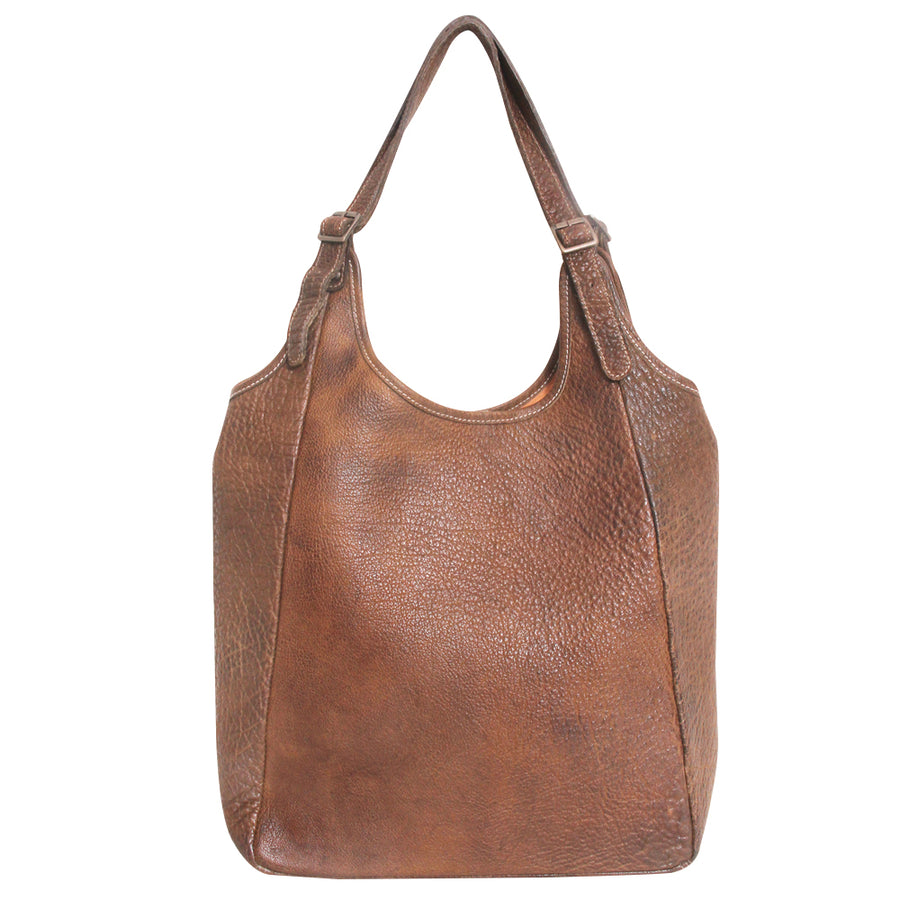 Never Mind Nmbgz111A Tote Vintage Handmade Genuine Cowhide Leather by Hilason – Cowboy and equestrian accessories