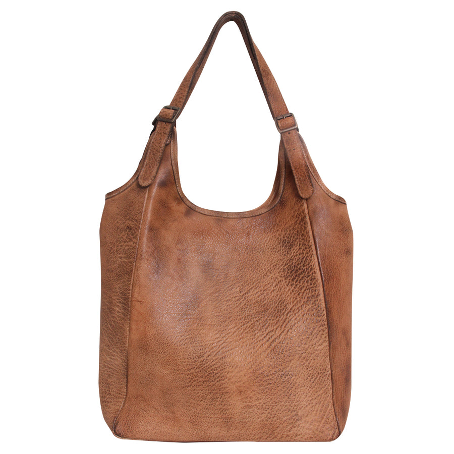 Never Mind Nmbgz111D Tote Vintage Handmade Genuine Cowhide Leather by Hilason – Cowboy and equestrian accessories