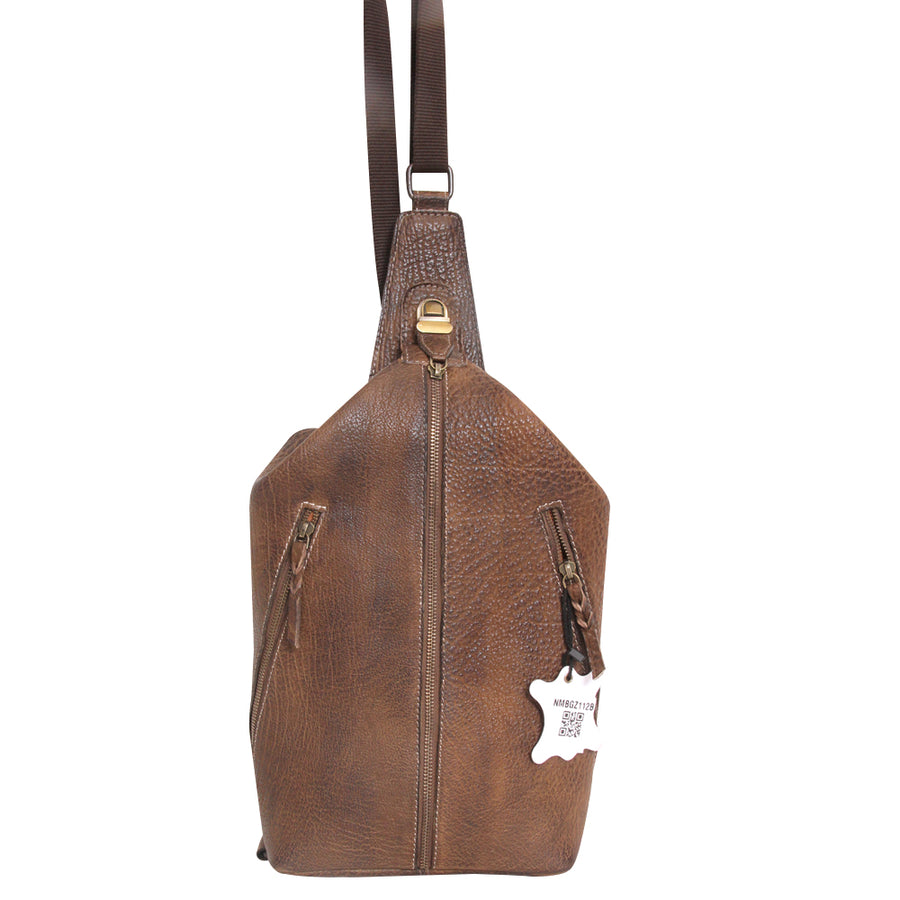 Never Mind Nmbgz112B Sling Vintage Handmade Genuine Cowhide Leather by Hilason – Cowboy and equestrian accessories