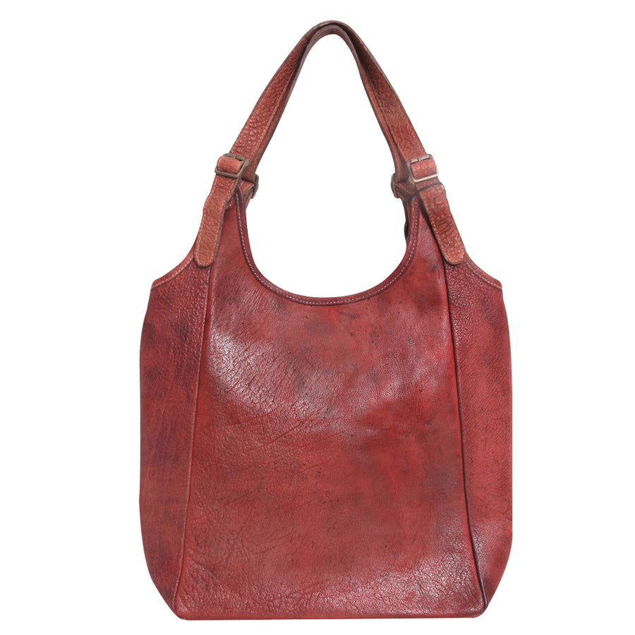 Never Mind Nmbgz111B Tote Vintage Handmade Genuine Cowhide Leather by Hilason – Cowboy and equestrian accessories