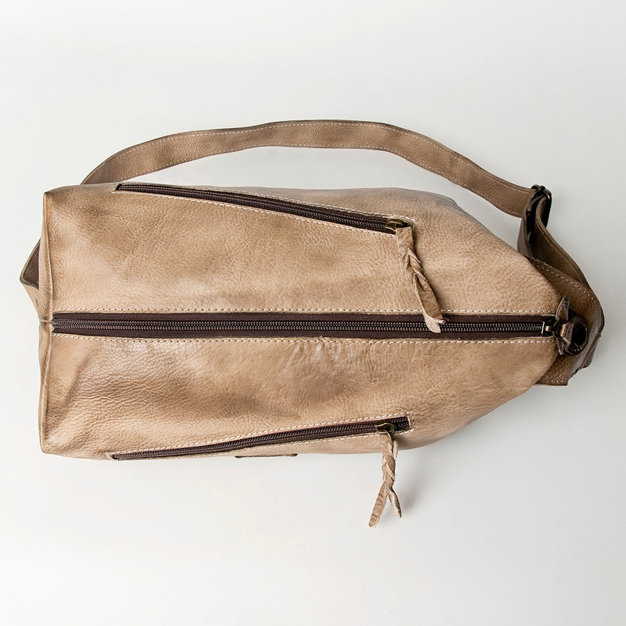 Never Mind Nmbg107A Tote Vintage Handmade Genuine Cowhide Leather Women Bag Western Handbag Purse