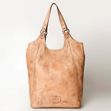 Never Mind Nmbg108A Tote Vintage Handmade Genuine Cowhide Leather Women Bag Western Handbag Purse