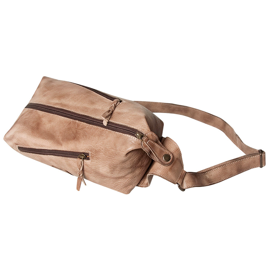 Never Mind Nmbg107C Tote Vintage Handmade Genuine Cowhide Leather by Hilason – Cowboy and equestrian accessories
