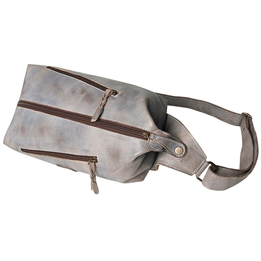 Never Mind Nmbg107D Tote Vintage Handmade Genuine Cowhide Leather by Hilason – Cowboy and equestrian accessories