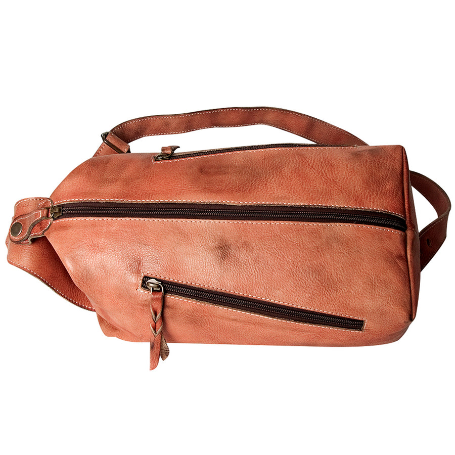 Never Mind Nmbg107E Tote Vintage Handmade Genuine Cowhide Leather by Hilason – Cowboy and equestrian accessories