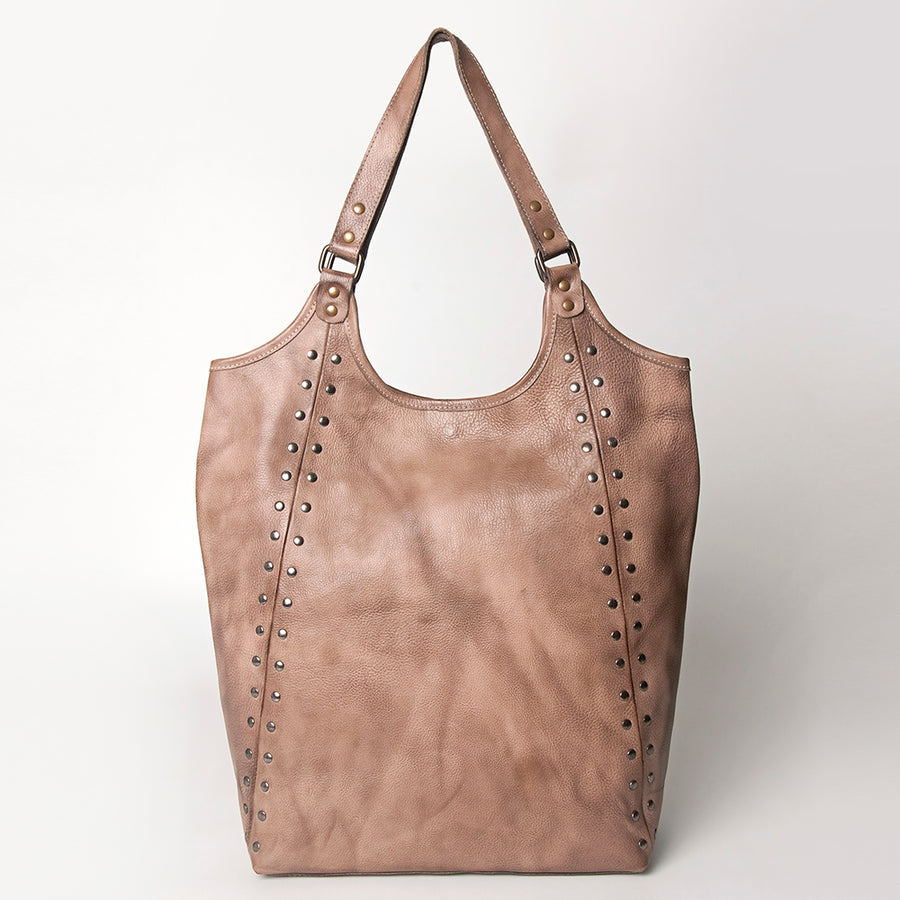 Never Mind Nmbg108C Tote Vintage Handmade Genuine Cowhide Leather Women Bag Western Handbag Purse