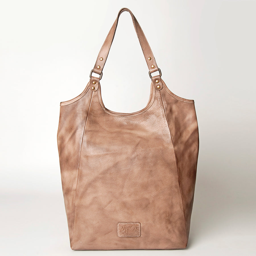 Never Mind Nmbg108C Tote Vintage Handmade Genuine Cowhide Leather Women Bag Western Handbag Purse