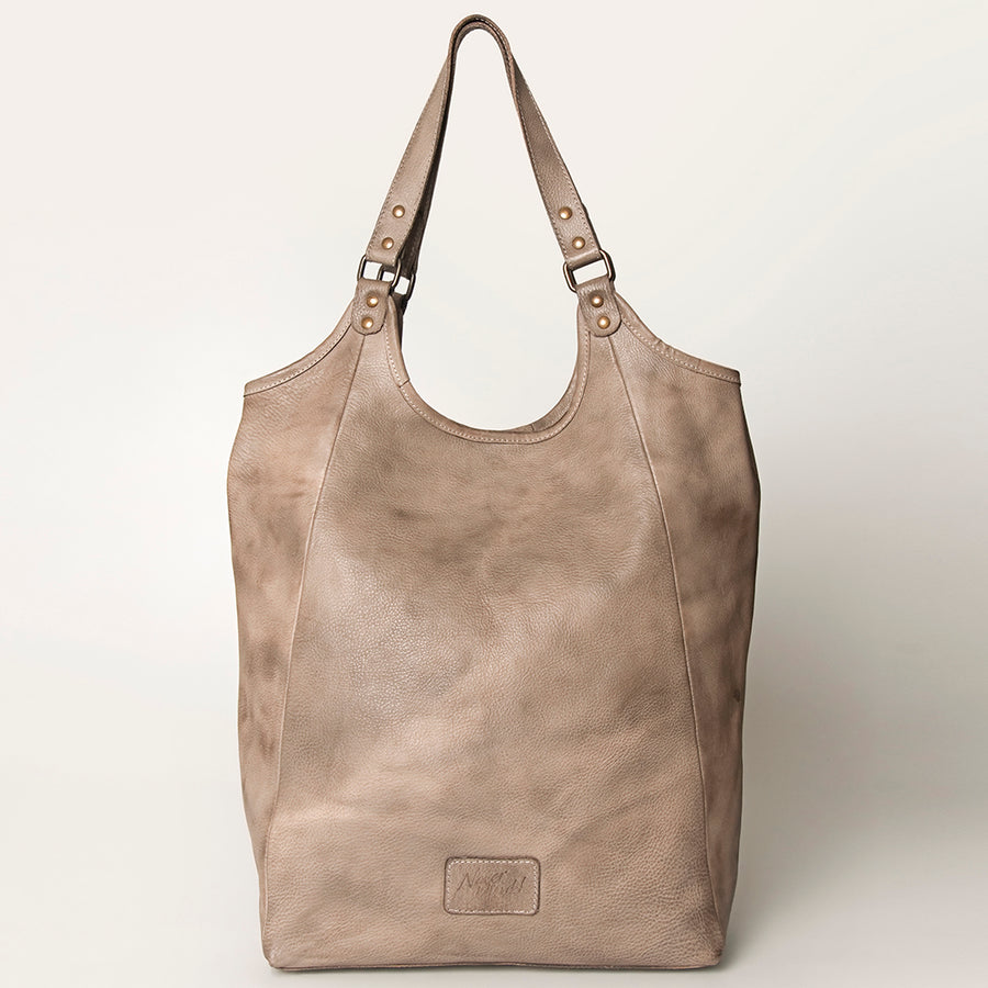 Never Mind Nmbg108E Tote Vintage Handmade Genuine Cowhide Leather Women Bag Western Handbag Purse
